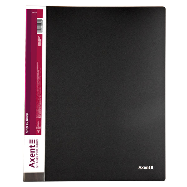 Дисплей-книга Axent 1040-01-A, А4, 40 файлов, черная