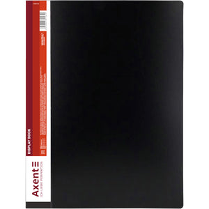 Дисплей-книга Axent 1200-01-A, А4, 100 файлов, черная