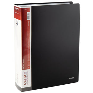 Дисплей-книга Axent 1200-01-A, А4, 100 файлов, черная